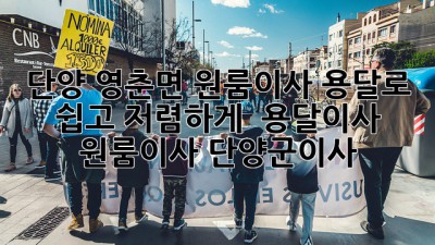 단양 영춘면 원룸이사, 용달로 쉽고 저렴하게! 🚚💨 #용달이사 #원룸이사 #단양군이사